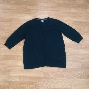 Cozy Old Navy black cardigan